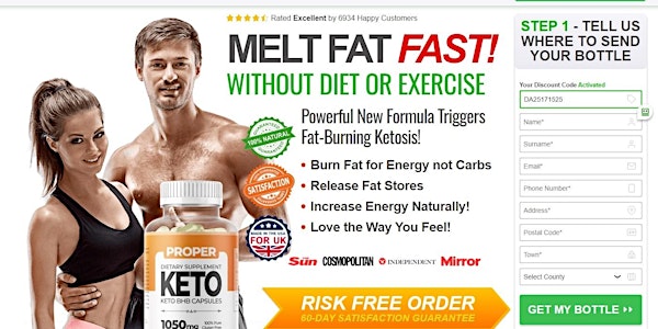 Proper Keto Capsules UK: [Scam Alert] Is It Completly Safe To Use?