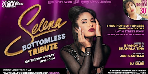 Immagine principale di SELENA's Bottomless Tribute - 30 Years of "Amor Prohibido" 