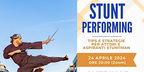 Stunt Performing - WEBINAR GRATUITO