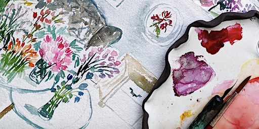 Watercolour Florals Workshop primary image