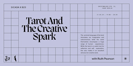 Imagem principal do evento Tarot and the Creative Spark