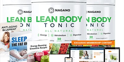 Imagen principal de Nagano Lean Body Tonic Reviews 2024 WARNING! (Shocking Customer Complaints Exposed) on Weight Loss,