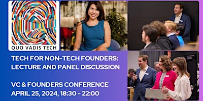 Primaire afbeelding van VC & Founders Conference - Tech for Non-Tech Founders