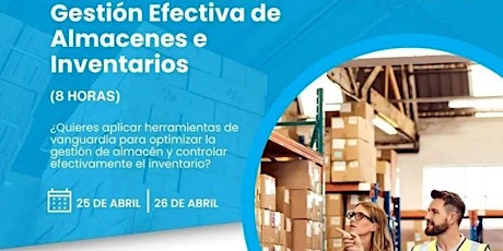 Curso Virtual Gestión Efectiva de Almacenes e Inventarios (8 horas)