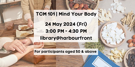 Imagem principal do evento TCM 101 | Mind Your Body