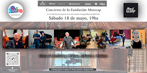 Immagine principale di “PASIONES en MOVIMIENTOS” : Concierto de la Fundación Musizap 