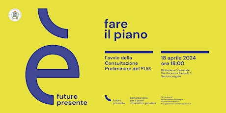 fare il piano / 18.04.2024