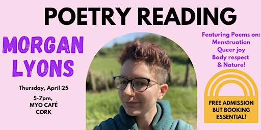 Image principale de Poetry Reading with Morgan Lyons