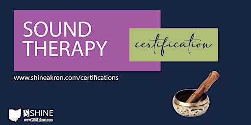 Primaire afbeelding van Sound Therapy Certification