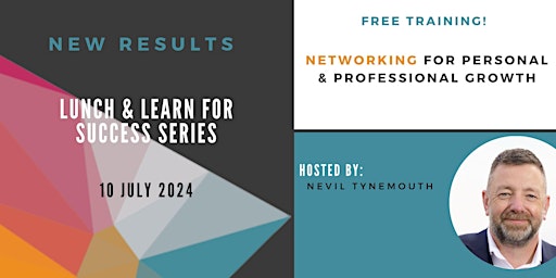 Networking for Personal and Professional Growth primary image