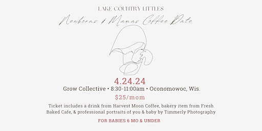 Imagem principal de Newborns & Mamas  Coffee Date