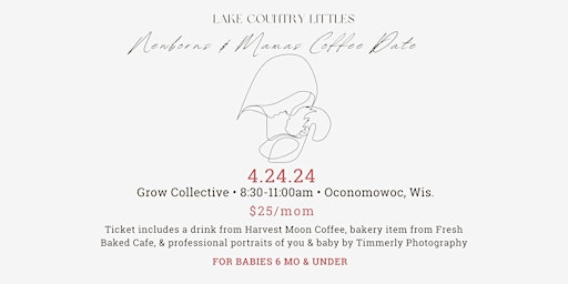 Imagen principal de Newborns & Mamas  Coffee Date