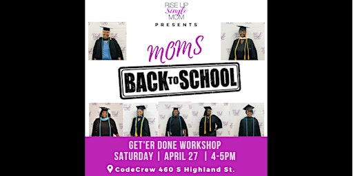Primaire afbeelding van MOMS Back To School Get er Done Workshop