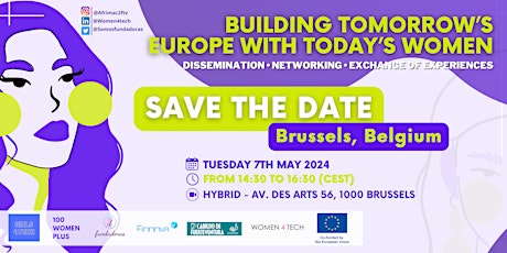 Imagen principal de 100 Women Plus Event: Building tomorrow’s Europe with today´s women