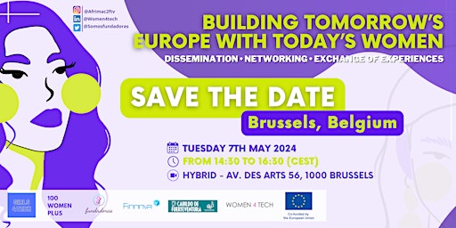 Primaire afbeelding van 100 Women Plus Event: Building tomorrow’s Europe with today´s women