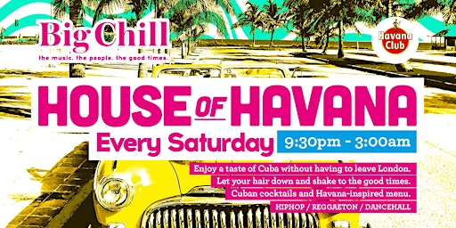 Primaire afbeelding van House Of Havana with DJ PUSH