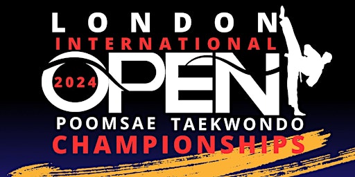 Imagem principal do evento London Open International Poomsae Taekwondo Championships 2024 (Sunday)