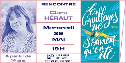 Clara Héraut à la Librairie de Paris primary image