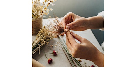 Atelier couronne de fleurs séchées