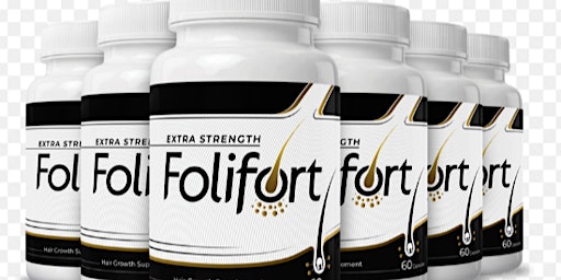 Imagem principal de FoliFort Reviews 2023 (OFFICIAL WEBSITE) Hair Growth Extra Strength Stop Hair Loss and Greying! User