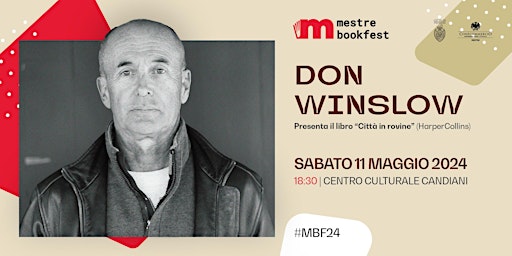 Don Winslow presenta il libro "Città in rovine" (HarperCollins)