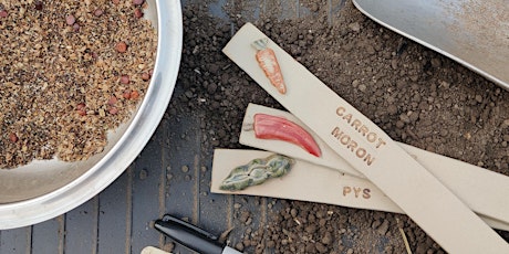 Create Your Own Ceramic Plant Labels