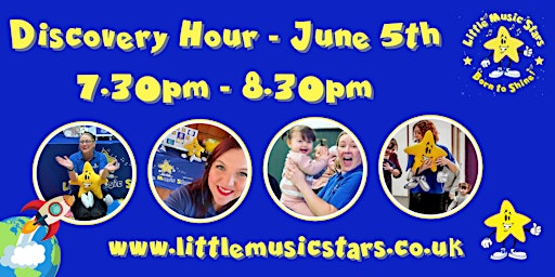 Hauptbild für Little Music Stars - Discovery Hour  - Taking the first step!