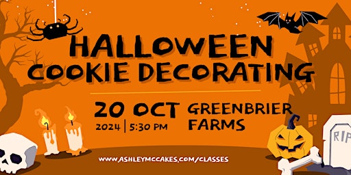 Halloween Cookie Decorating Class @ Historic Greenbrier Farms primary image