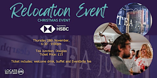 Image principale de Relocation Event: Festive Mingle. Supported by HSBC Bank