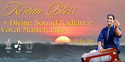 An Evening of Kirtan Bliss + Divine Sound Radiance Vocal Masterclass primary image