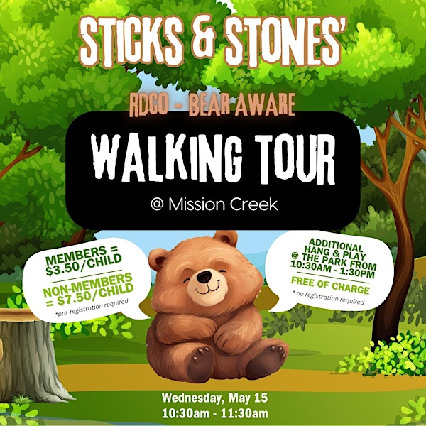 RDCO "Bear Aware" Walking Tour #1 @ Mission Creek