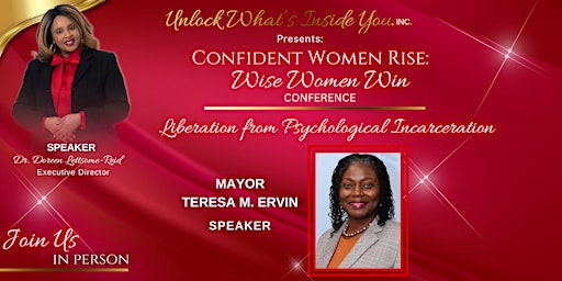 Imagem principal do evento CONFIDENT WOMEN RISE:WISE WOMEN WIN