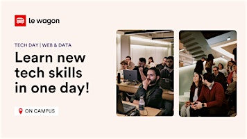 Imagem principal do evento Tech Day | Learn new skills in one day!