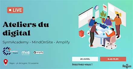 Ateliers du digital : SyrmAcademy propulsée par Innovaud