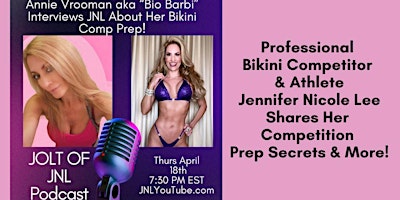 Imagen principal de Bikini Competition Secrets Revealed on The JNL Podcast! Annie Vrooman & JNL