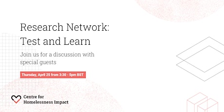 Research Network April: An Introduction to Test & Learn