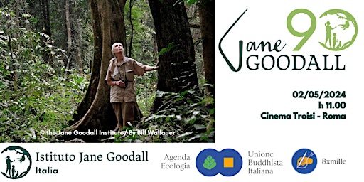 Imagen principal de Cambiare si può: le scuole incontrano Jane Goodall.