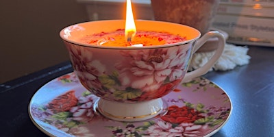 Image principale de Tea Cup Candle-Making Class