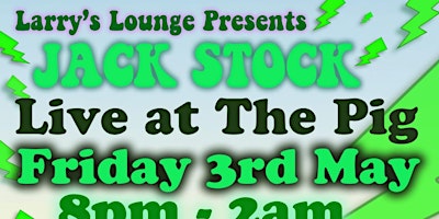 Imagem principal do evento Larry's Lounge presents: Jack Stock