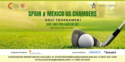 Image principale de SPAIN & MEXICO-US CHAMBER GOLF TOURNAMENT