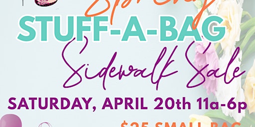 Imagem principal do evento Spring Stuff-A-Bag Sidewalk Sale