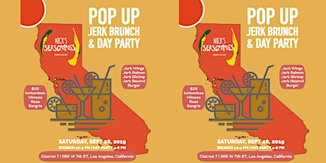 Pop Up Jerk Brunch & Day Party