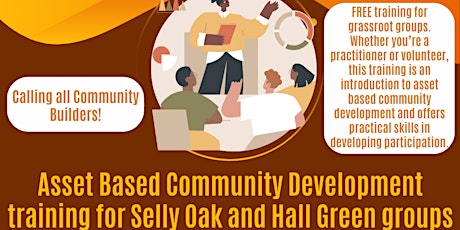 Asset Based Community Development training for Central Birmingham groups