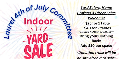 Laurel Indoor Yard Sale