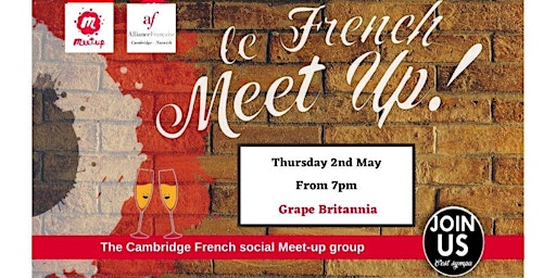 Primaire afbeelding van Le French Meet Up in Cambridge!