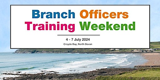 Imagem principal de Branch Officer Training Weekend 2024