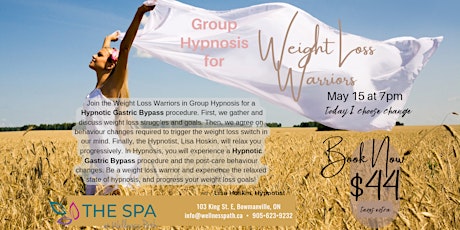 Weight Loss Warriors - group hypnosis