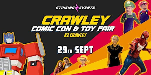 Imagem principal de Crawley Comic Con & Toy Fair