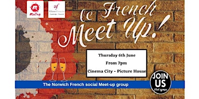 Le French Meet Up au Cinema City! primary image