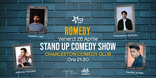 ROMEDY~STAND UP COMEDY SHOW~CHARLESTON COMEDY CLUB  primärbild